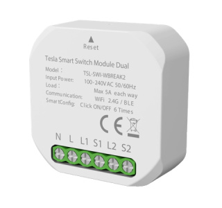 TESLA Smart Switch Module Dual